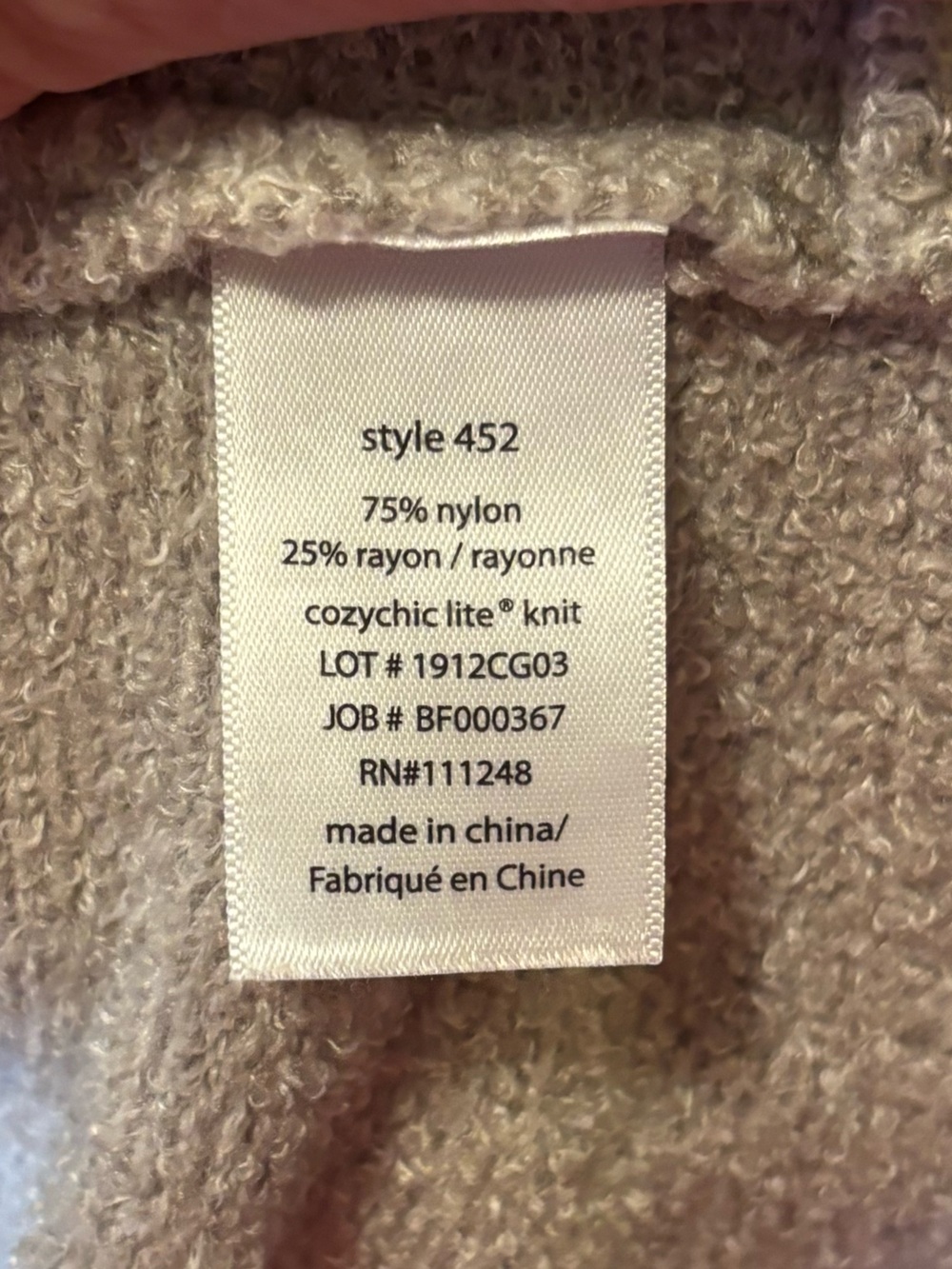 Barefoot Dreams CozyChic Lite® Circle Cardigan sz XS/S - Picture 4 of 8